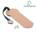 GROWBOOKMARK™ Pine tree bookmark