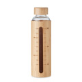 SHAUMAR Glass bottle bamboo lid 600ml