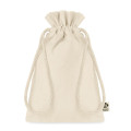 AMBER SMALL Small organic cotton gift bag