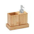 SUOMI 3 piece bath set in bamboo