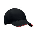 LONG BEACH SINGA 5 Panel baseball cap 260 gr/m