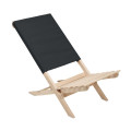 MARINERO Foldable wooden beach chair
