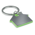 IMBA House shape plastic key ring