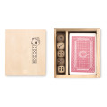 LAS VEGAS Cards and dices in box