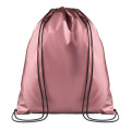NEW YORK Drawstring bag shiny coating