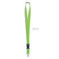 WIDE LANY Lanyard with metal hook 25mm