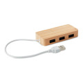 VINA Bamboo USB 3 ports hub