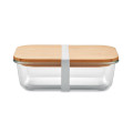 TUNDRA LUNCHBOX Glass lunchbox with bamboo lid