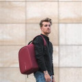 XDDESIGN BOBBY HERO Anti-theft Backpack in rPET material Red