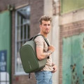 XDDESIGN BOBBY HERO Anti-theft Backpack in rPET material Green