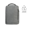 BARUTH - Giftology GRS-certified Recycled RPET Backpack - Grey