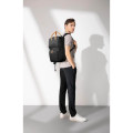 MAINZ - Santhome Metro RPET Laptop Backpack - Black