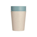 Circular Cup 8oz Cream & Faraway Blue
