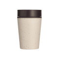 Circular Cup 8oz Cream & Cosmic Black
