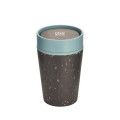 Circular Cup 8oz Black & Faraway Blue