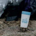 Circular Cup 12oz Cream & Faraway Blue