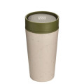 Circular Cup 12oz Cream & Honest Green