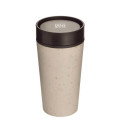 Circular Cup 12oz Cream & Cosmic Black