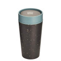 Circular Cup 12oz Black & Faraway Blue