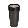 Circular Cup 12oz Black & Cosmic Black