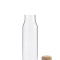 BERKA - Borosilicate Glass Bottle with Cork Lid - 600ml