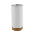 RASTATT - Giftology Insulated Mug / Tumbler with Cork Base - White