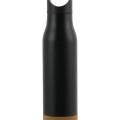 CREIL - Giftology Insulated Water Bottle with Cork Base - Black