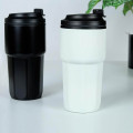 KAVALA - Giftology Steel/PP Double Wall Travel Mug 500ml - White