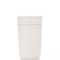 SAVONA - Hans Larsen Premium Ceramic Tumbler With Recycled Protective Sleeve - White