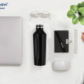 GALATI - Hans Larsen Double Wall Stainless Steel Water Bottle - Black