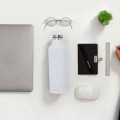 GALATI - Hans Larsen Double Wall Stainless Steel Water Bottle - White