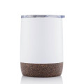 GOUDA - Hans Larsen Vacuum Mug With Cork Base - White