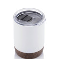 GOUDA - Hans Larsen Vacuum Mug With Cork Base - White