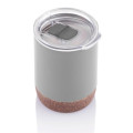 GOUDA - Hans Larsen Vacuum Mug With Cork Base - Grey