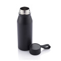 NEBRA - CHANGE Collection Vacuum Bottle with Loop - 600ml - Black