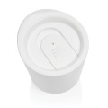 CELLE - Classic Coffee Tumbler - White (anti-microbial)
