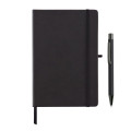 BORNA - Giftology A5 Hard Cover Notebook and Pen Set - Black
