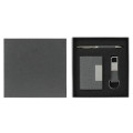 SILVAN - Giftology Gift Set (Card Holder, Key Chain and Pen) - Black