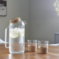ZOSSEN - Hans Larsen Set of Glass Carafe with 2 Tumblers