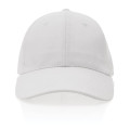 Impact AWARE™ 6 Panel 280gr Recycled Cotton Cap - White