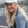 Impact AWARE™ 6 Panel 280gr Recycled Cotton Cap - White