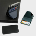 ODDA - Mag Card Holder with Phone Stand - Black