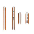 ALBECK - Recycled Leather 10000mAh PD Powerbank - White/Tan