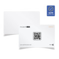 Santhome Card - Digital Business NFC Card - White