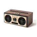 SEVAN - Giftology Retro Wood 20W Bluetooth Speaker with FM