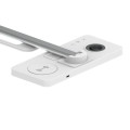 VELES - @memorii 3 in 1 Wireless Charger with Desk Lamp - White