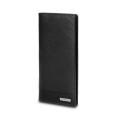 Moleskine Classic Match Leather Slimfold Wallet - Black