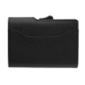 VATRA - c-secure PU RFID Card Holder & Wallet Black