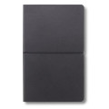 PEJA - Santhome A5 Recycled PU Soft Cover Notebook - Black