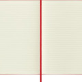 Moleskine Classic Large Ruled Hard Cover Notebook - Scarlet Red